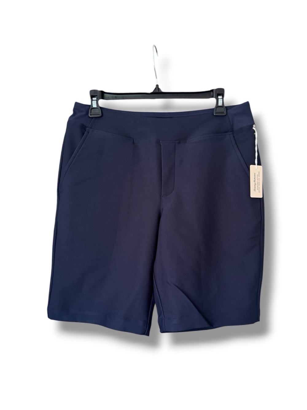 Tommy Bahama Navy Blue Women's Pull-On Bermuda Shorts
